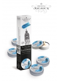 Набор из 5 свечей Petits Joujoux London с ароматом ревеня, амбры и чёрной смородины - MyStim - купить с доставкой в Копейске