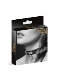 Узенький ошейник из полиуретана с кольцом - Bijoux Pour Toi - купить с доставкой в Копейске