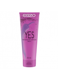 Согревающий лубрикант на водной основе Egzo Yes - 50 мл. - EGZO - купить с доставкой в Копейске