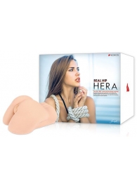 Мастурбатор-полуторс Hera RealHip - KOKOS - в Копейске купить с доставкой