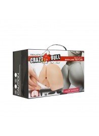 Вагина и попка с вибрацией CRAZY BULL - Baile - в Копейске купить с доставкой