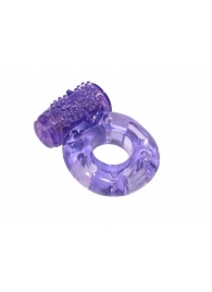 Фиолетовое эрекционное кольцо с вибрацией Rings Axle-pin - Lola Games - в Копейске купить с доставкой