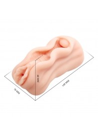 Реалистичная вагина-мастурбатор с необычным дизайном - Baile - в Копейске купить с доставкой