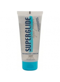Интимная смазка на водной основе Superglide - 100 мл. - HOT - купить с доставкой в Копейске