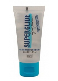 Гель-смазка на водной основе для чувствительной кожи Superglide - 30 мл. - HOT - купить с доставкой в Копейске