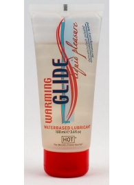 Согревающая интимная смазка на водной основе Warming Glide - 100 мл. - HOT - купить с доставкой в Копейске