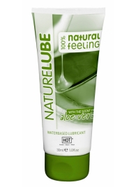 Смазка на водной основе с алоэ вера Nature Lube - 30 мл. - HOT - купить с доставкой в Копейске