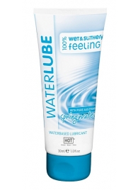 Гель-смазка на основе чистой родниковой воды WaterLube - 30 мл. - HOT - купить с доставкой в Копейске