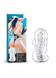 Прозрачный мастурбатор M for Men Hand Tool - Blush Novelties - в Копейске купить с доставкой