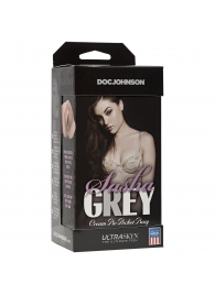 Мастурбатор-вагина Sasha Grey UltraSKYN Cream Pie Pocket Pussy - Doc Johnson - в Копейске купить с доставкой