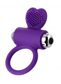 Фиолетовое виброкольцо с ресничками JOS PERY - JOS - в Копейске купить с доставкой