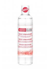 Лубрикант на водной основе с ароматом клубники SWEET STRAWBERRY - 300 мл. - Waterglide - купить с доставкой в Копейске