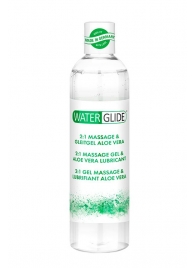 Гель-смазка 2-в-1 MASSAGE   LUBRICANT ALOE VERA - 300 мл. - Waterglide - купить с доставкой в Копейске