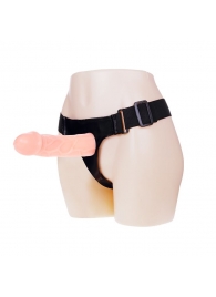 Телесный фаллоимитатор на трусиках Jessica Strap-On - 15,5 см. - Baile - купить с доставкой в Копейске