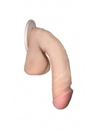 Сувенирный фаллос на присоске 03 - 17 см. - LOVETOY (А-Полимер) - купить с доставкой в Копейске