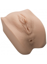 Телесный реалистичный мастурбатор Briana s UltraSKYN Pocket Pussy   Ass - Doc Johnson - в Копейске купить с доставкой