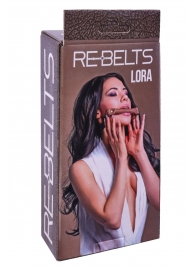 Кляп-трензель Lora с металлическими кольцами - Rebelts - купить с доставкой в Копейске