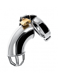 Серебристый мужской пояс верности TOYFA Metal - ToyFa - купить с доставкой в Копейске