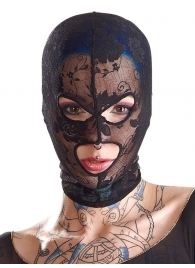 Кружевная маска-балаклава с отверстиями для глаз и рта - Orion - купить с доставкой в Копейске