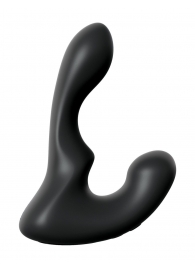 Черный анальный вибростимулятор P-Spot Milker - 14 см. - Pipedream - в Копейске купить с доставкой