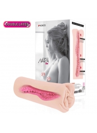 Мастурбатор-вагина Nara с двойным слоем материала - KOKOS - в Копейске купить с доставкой