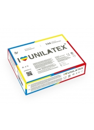 Разноцветные ароматизированные презервативы Unilatex Multifruits - 144 шт. - Unilatex - купить с доставкой в Копейске