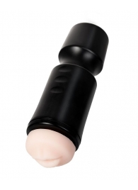Мастурбатор-ротик A-Toys в черной колбе - A-toys - в Копейске купить с доставкой