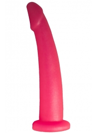 Розовый стимулятор простаты из геля - 18 см. - LOVETOY (А-Полимер) - в Копейске купить с доставкой