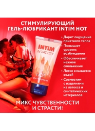 Стимулирующий гель-лубрикант Intim Hot - 60 гр. - Биоритм - купить с доставкой в Копейске