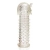 Закрытая прозрачная насадка на пенис Crystal Sleeve Faraon - 13,5 см. - Erowoman-Eroman - в Копейске купить с доставкой