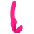 Розовый безремневой страпон с вибрацией - Orion - купить с доставкой в Копейске