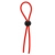 Красное эрекционное лассо с одной бусиной-утяжкой STRETCHY THIN LASSO - Dream Toys - в Копейске купить с доставкой