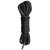 Черная веревка для бондажа Easytoys Bondage Rope - 5 м. - Easy toys - купить с доставкой в Копейске