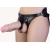 Гигантский фаллоимитатор на присоске в комплекте с трусиками - 26 см. - LOVETOY (А-Полимер) - купить с доставкой в Копейске