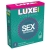 Ребристые презервативы LUXE Royal Sex Machine - 3 шт. - Luxe - купить с доставкой в Копейске
