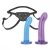 Страпон унисекс Beginners Strap-On с 2 насадками - 15 и 13 см. - Lux Fetish - купить с доставкой в Копейске