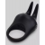 Черное эрекционное виброкольцо Sensation Rechargeable Vibrating Rabbit Love Ring - Fifty Shades of Grey - в Копейске купить с доставкой