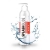 Возбуждающий гель-лубрикант SPLASHGLIDE HOT STIMULATIVE - 250 мл. - Splashglide - купить с доставкой в Копейске