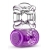 Фиолетовое эрекционное виброкольцо One Night Stand Vibrating C-Ring - Blush Novelties - в Копейске купить с доставкой
