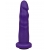 Фиолетовая реалистичная насадка-плаг - 16,2 см. - LOVETOY (А-Полимер) - купить с доставкой в Копейске