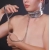 Серебристый ошейник из искусственной кожи - Sitabella - купить с доставкой в Копейске