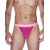 Ярко-розовые трусы-тонги на широком поясе - La Blinque купить с доставкой