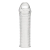 Текстурированная насадка на пенис Clear Textured Penis Enhancing Sleeve Extension - 16,5 см. - BlueLine - в Копейске купить с доставкой