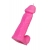 Розовая свеча в форме пениса - 13 см. - Pecado - купить с доставкой в Копейске