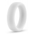 Белое люминесцентное эрекционное кольцо Silicone Glo Cock Ring - Blush Novelties - в Копейске купить с доставкой
