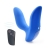 Синий вибромассажер простаты 3,5’’ Remote Control Curve P-spot Massager - 12 см. - Erokay - в Копейске купить с доставкой