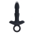 Черный анальный вибростимулятор с поступательными движениями Slayer - 20 см. - Gender X