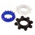 Набор из 3 эрекционных колец разного цвета и рельефа - Boys of Toys - в Копейске купить с доставкой