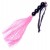 Розовая силиконовая плеть - 35,5 см. - Boys of Toys - купить с доставкой в Копейске