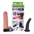 Страпон с 2 насадками и вибрацией UniStrap - 19 и 12 см. - LOVETOY (А-Полимер) - купить с доставкой в Копейске